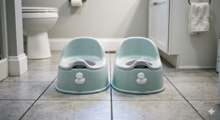 potty training twins